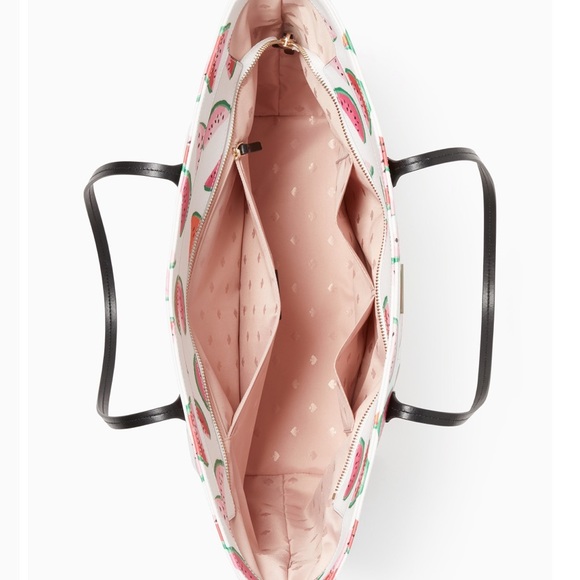 LAST ONE!!! KATE SPADE WATERMELON LARGE TOTE BAG - Picture 4 of 5